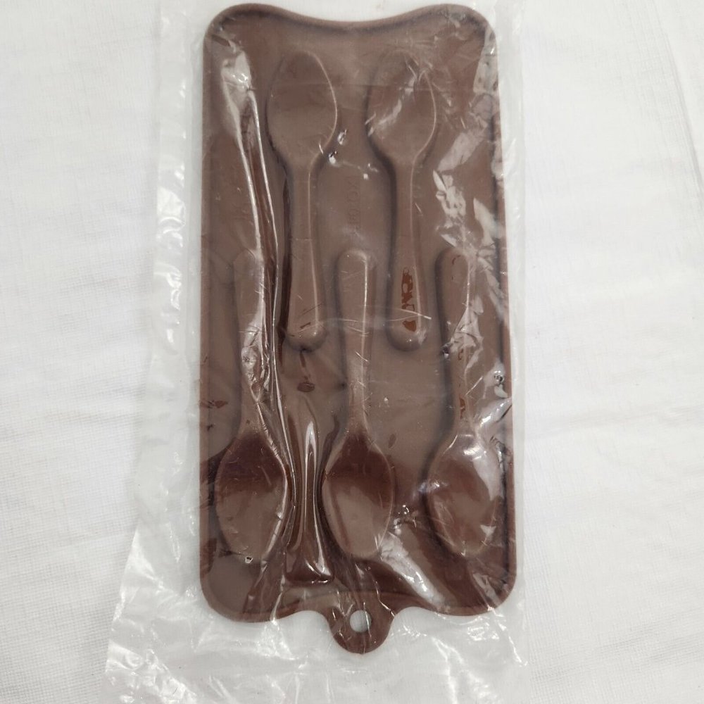 Silicone Spoon Mold Chocolate Candy Baking Decorations